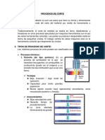 Procesos de Corte Tarea Eder.... !!