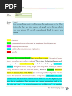 Feedback IELTS General Task 2 Band 5