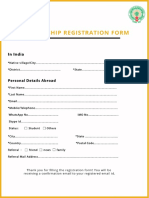 APNRT Membership Registration Form