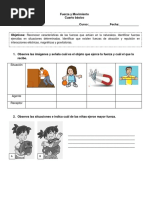 Prueba Fuerza y Movimiento