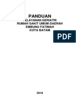 Panduan Pelayanan Geriatri SK