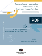 Unidad 6. Control y Regulación de Instalaciones de Calefacción Y ACS