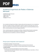Academia Engenharia de Redes e Sistemas Microsoft p0