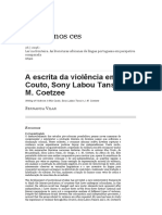 A escrita da violência em Mia Couto, Sony Labou Tansi e J. M. C.pdf