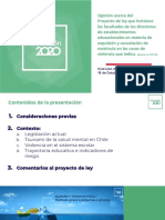 Análisis Del Proyecto de Ley Aula Segura, Chile. Educación 2020