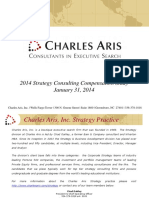 Charles Aris Strategy Consulting Compensation Study 2014