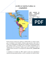 Subdesarrollo en América Latina