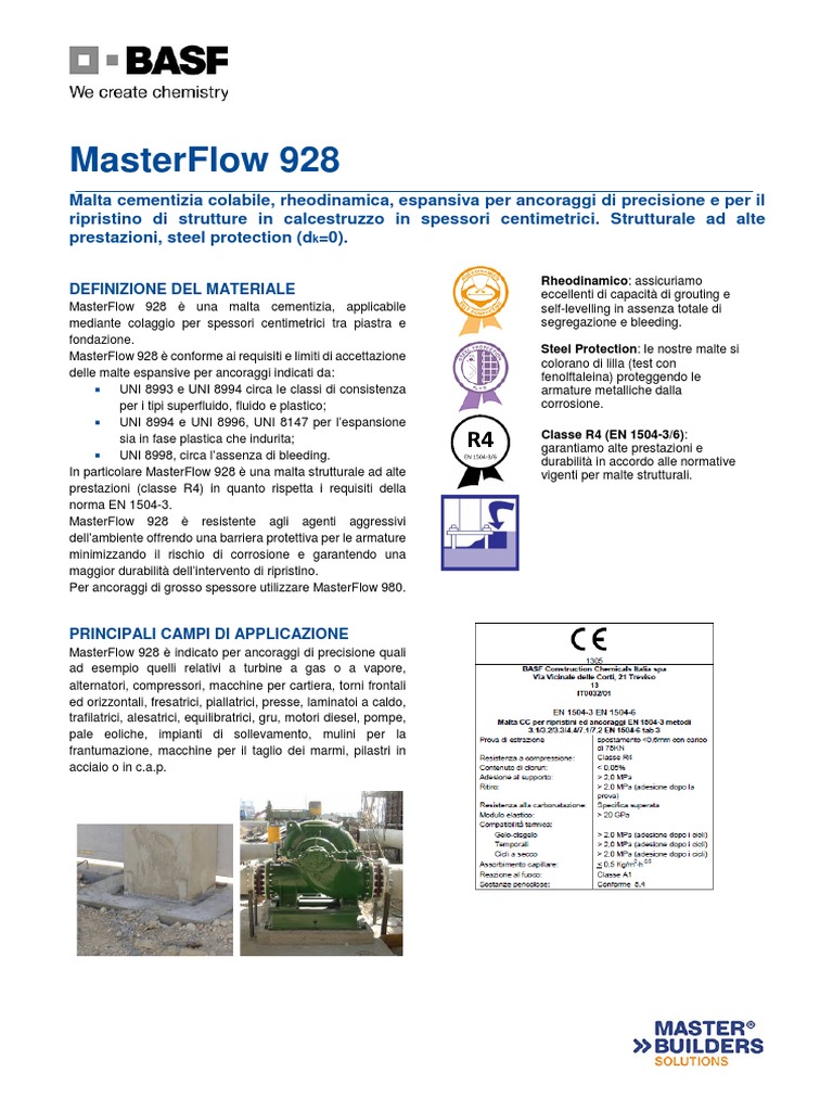 BASF-MasterFlow 928 Giu - 2018 | PDF