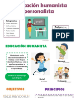 La Educación Humanista y Personalista 