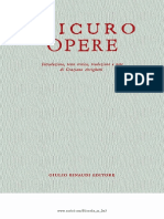 Epicuro, A Cura Di Graziano Arrighetti-Opere-Einaudi (1960) PDF