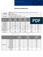 Nuevo Ford Kuga Ficha Tecnica