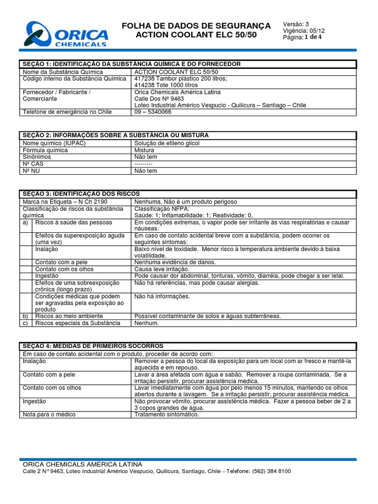 02 Fispq Action Coolant Elc 5050 Portugues PDF Desperdício
