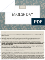 English Day