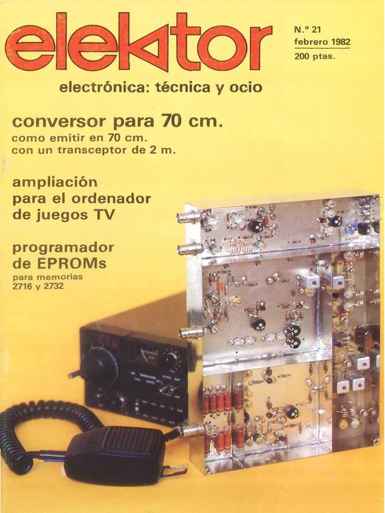 Elektor 21 (Feb 1982) Español | PDF