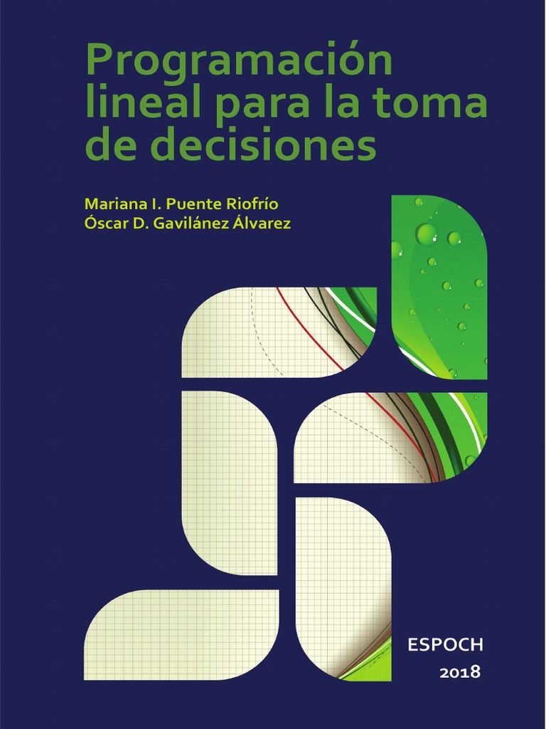 58 Libro Programación Lineal Final PDF | PDF | Programación lineal ...