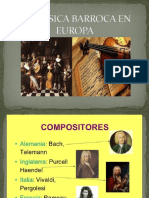 La Música Barroca en Europa