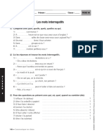 Les Mots Interrogatifs PDF