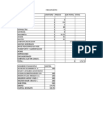 Presupuesto en excel