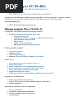 Exam 70-483 CSharp