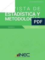 Revista de Estadistica y Metodologias 3 PDF