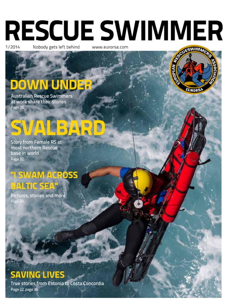 RescueSwimmer 1-2014 LR | PDF | Search And Rescue | Coast Guard