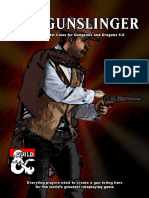 Gunslinger Class D&D