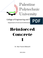 Reinforced Concrete I_2013-2014(2)
