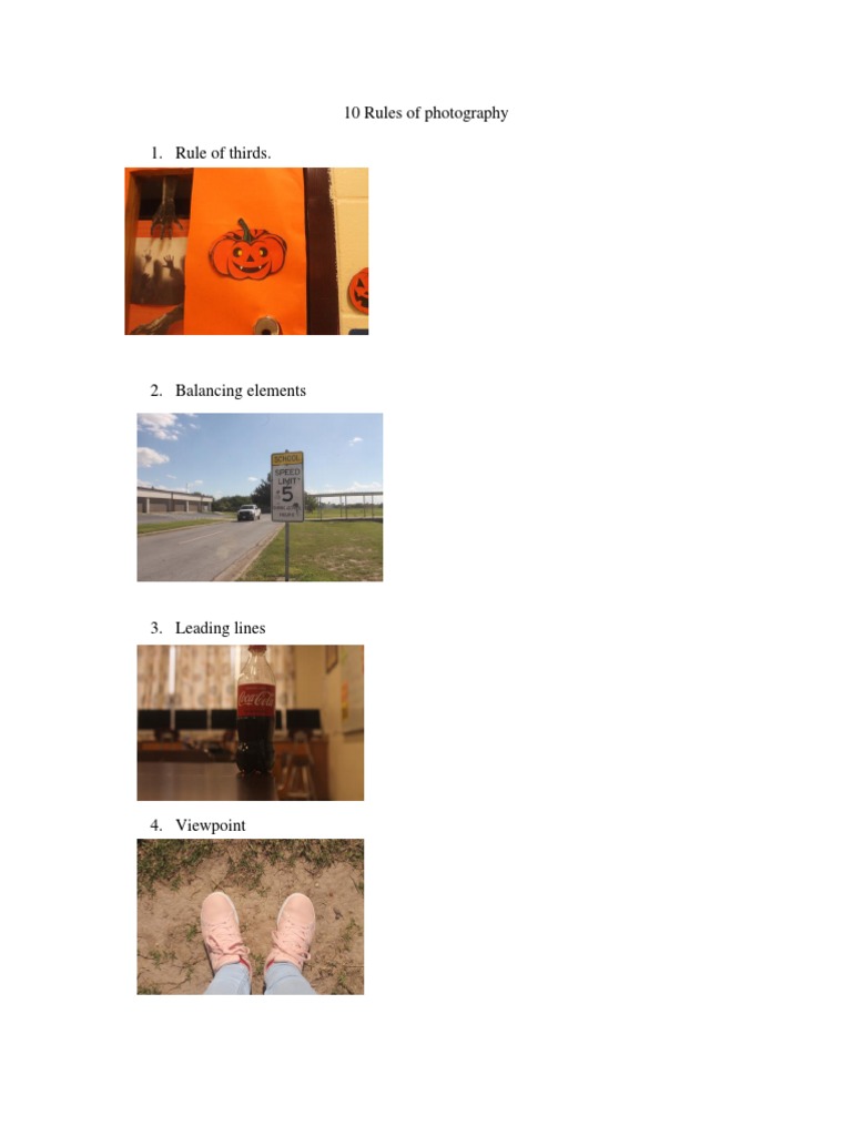 Essential Photography Composition Rules | PDF