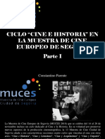 Constantino Parente - Ciclo Cine e Historia en La Muestra de Cine Europeo de Segovia, Parte I