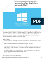 (Guia) Criando Pendrive Bootável Do Windows Com Prompt de Comando (CMD) JangadaBR - JangadaBR PDF