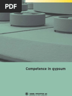 Competence in Gypsum