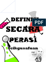 Definisi Secara Operasi - PDF Version 1