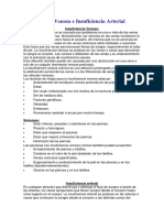 Insuficiencia Venosa e Insuficiencia Arterial