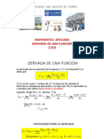 Derivadas de funciones algebraicas