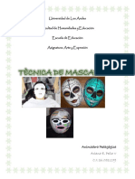 Trabajo de Mascara