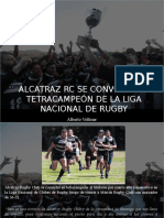 Alberto Vollmer - Alcatraz RC Se Convirtió en Tetracampeón de La Liga Nacional de Rugby