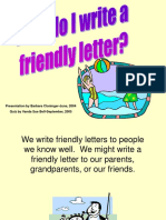 Friendly Letter