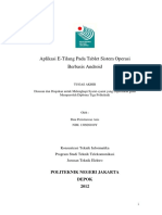 Sistem Informasi E-Tilang PDF