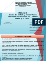 LAMINAS UNIDAD II Estudio Del Estado y El Poder Público Venezolano