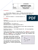 MPMT5201 - Geometri - Diskusi Latihan 1 - Indaya - 500863608 PDF