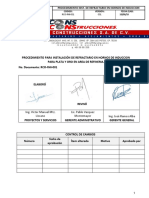 Procedimiento Inst de Refractario Hornos de Induccion