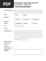 Staff - Smart Card Form