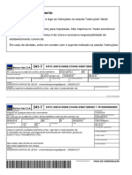 Instruções de Pagamento Boleto