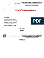 INTEGRACION ECONOMICA