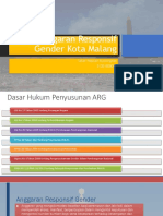 Analisis ARG Kota Malang - Sekar