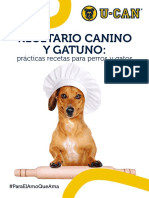 Recetario Canino y Gatuno - U-Can