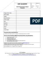 FM-MK-01-10 Form Registrasi Publik Training (Yeni)