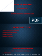 Introduction To Mechanism of Machinery