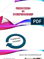 Entrepreneurship Presentation