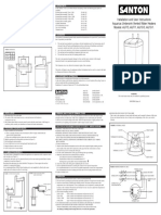 Installation and User Instructions Aquarius Undersink Vented Water Heaters Models: AU7/3, AU7/1, AU10/3, AU10/1